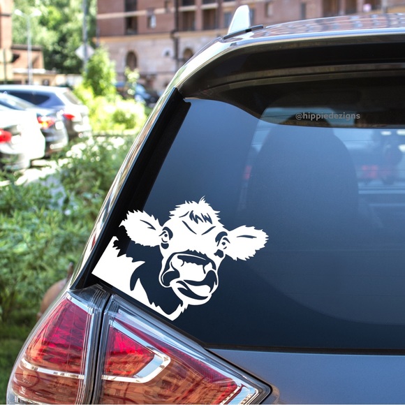 Cow 🐮 Vinyl Car Decal - Picture 1 of 4